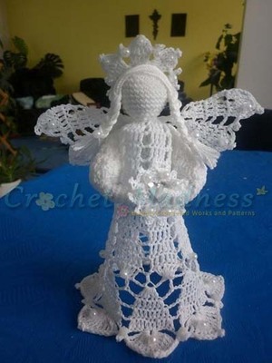 Novogodisnji Snowflake Heklanje Seme Christmas Decoration 09